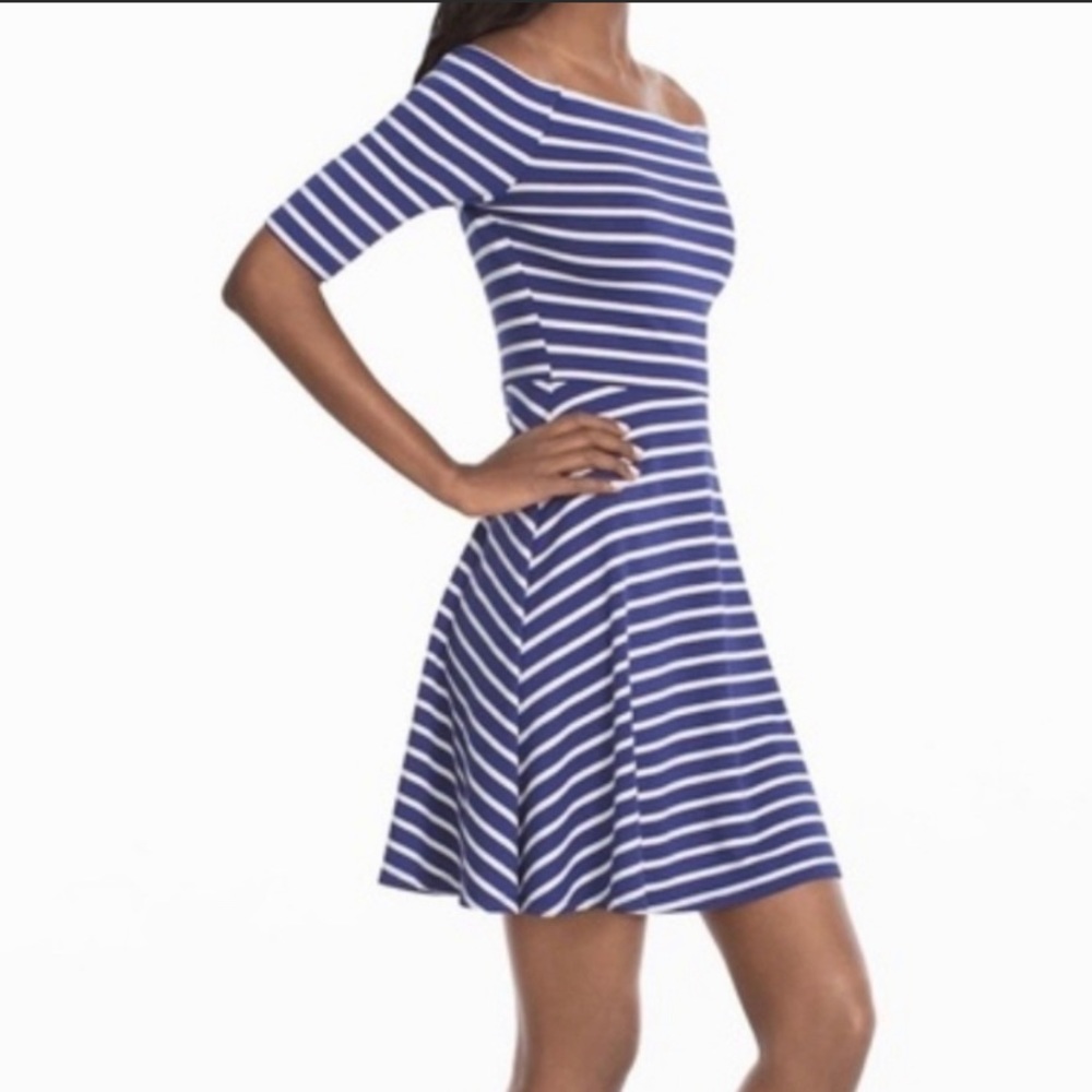 White House Black Market off the shoulder dress